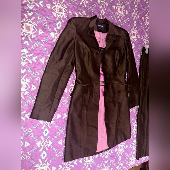 Ann Taylor 3Pc Pants/Long Jacket & Crop Bustier set. - Picture 14 of 16